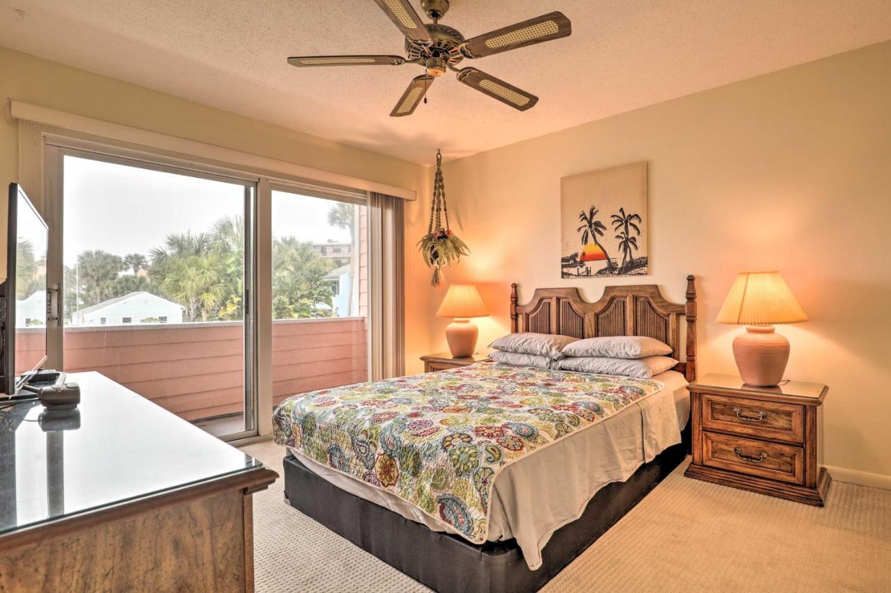 Breezy St Augustine Condo Walk To Crescent Beach! Сент-Огастин Экстерьер фото